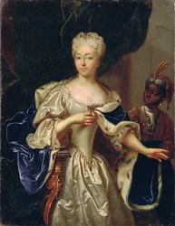 Portrait of Princess Charlotte of Brunswick-Luneburg, 1728